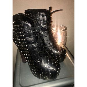 F24 Studded Black Boots!
